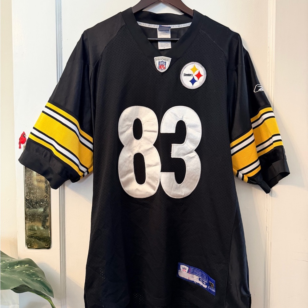 Pittsburgh Steelers #83 Heath Miller Reebok ‘Players Inc’ Jersey (Size 54)